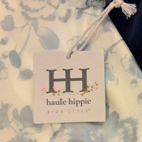 NWT Haute Hippie little girls belted dress sz 5 - Picture 5 of 5